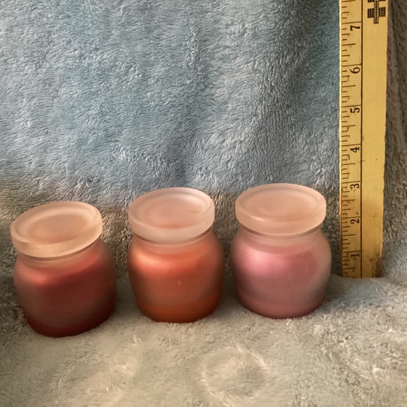 NEW 3 HANNA’S Candles Co candle APPLE CINNAMON PUMPKIN CLOVE STRAWBERRY PATCH - Picture 4 of 5